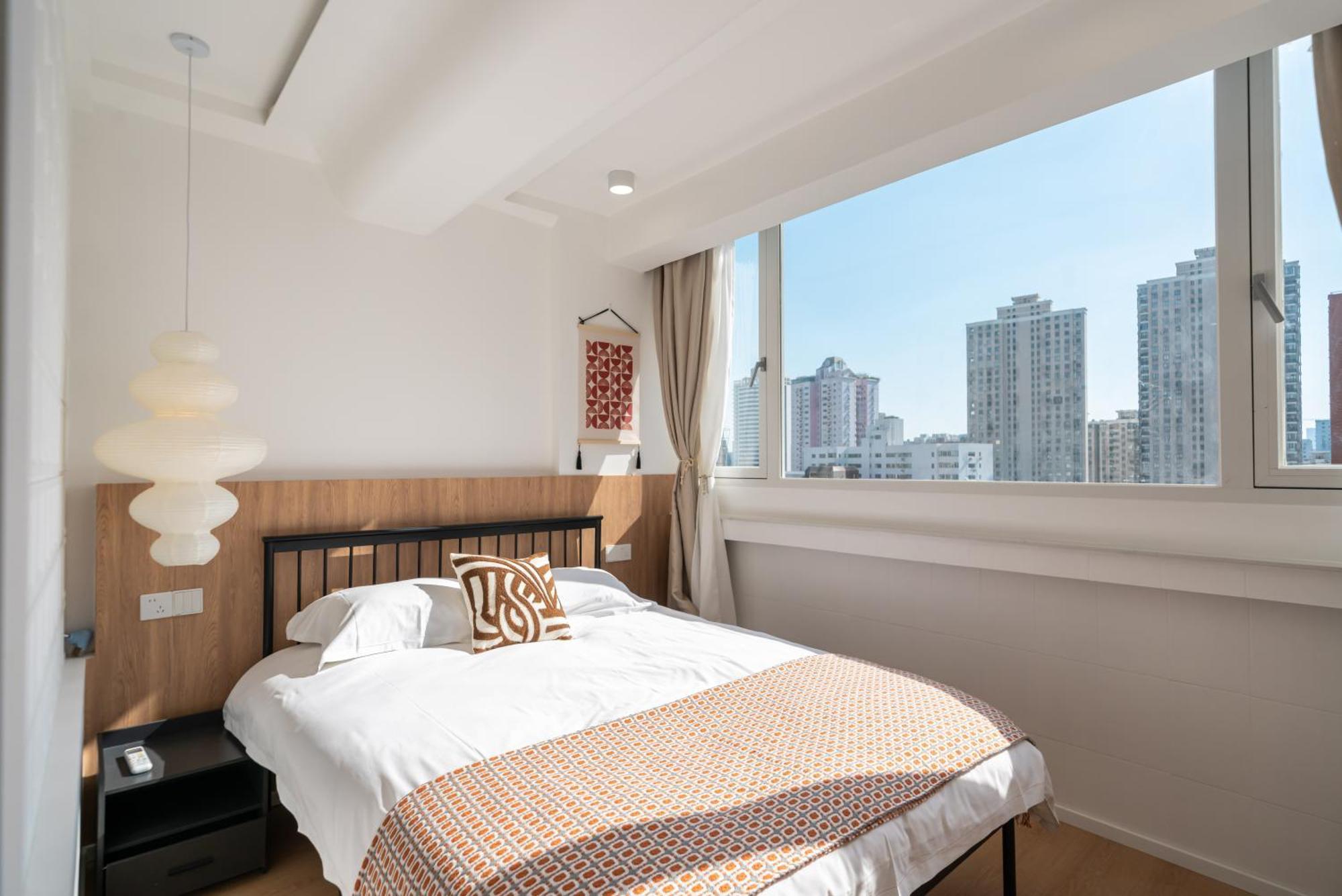 Shanghai Yi Du B&B - 150M Walk From Exit 5 Of Jiashan Road Metro Station Zewnętrze zdjęcie